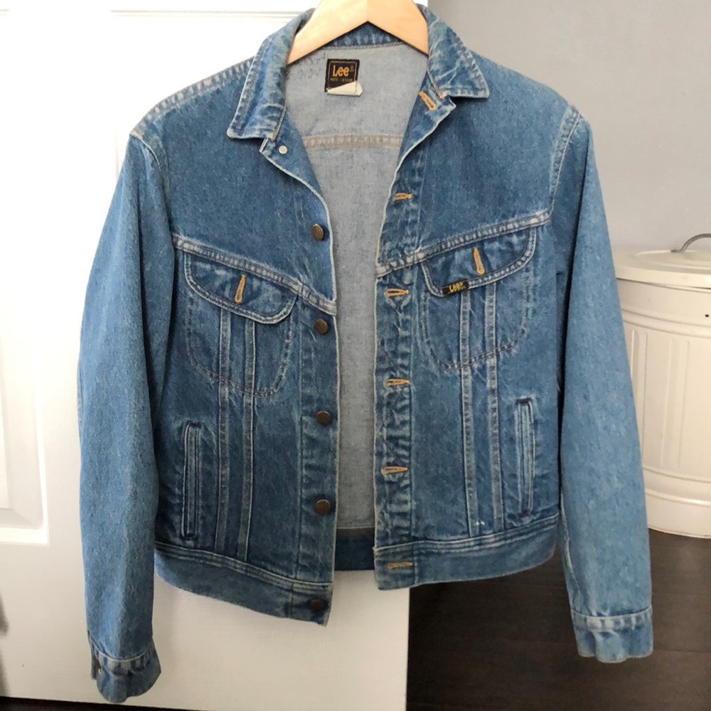 Vintage Lee Denim oversized jacket